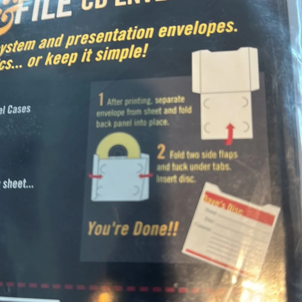 NEATO CD Envelopes